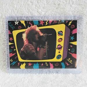 3/$60 Mint 1985 Cyndi Lauper Sticker/Puzzle Card by Mutza Rella Inc.!!